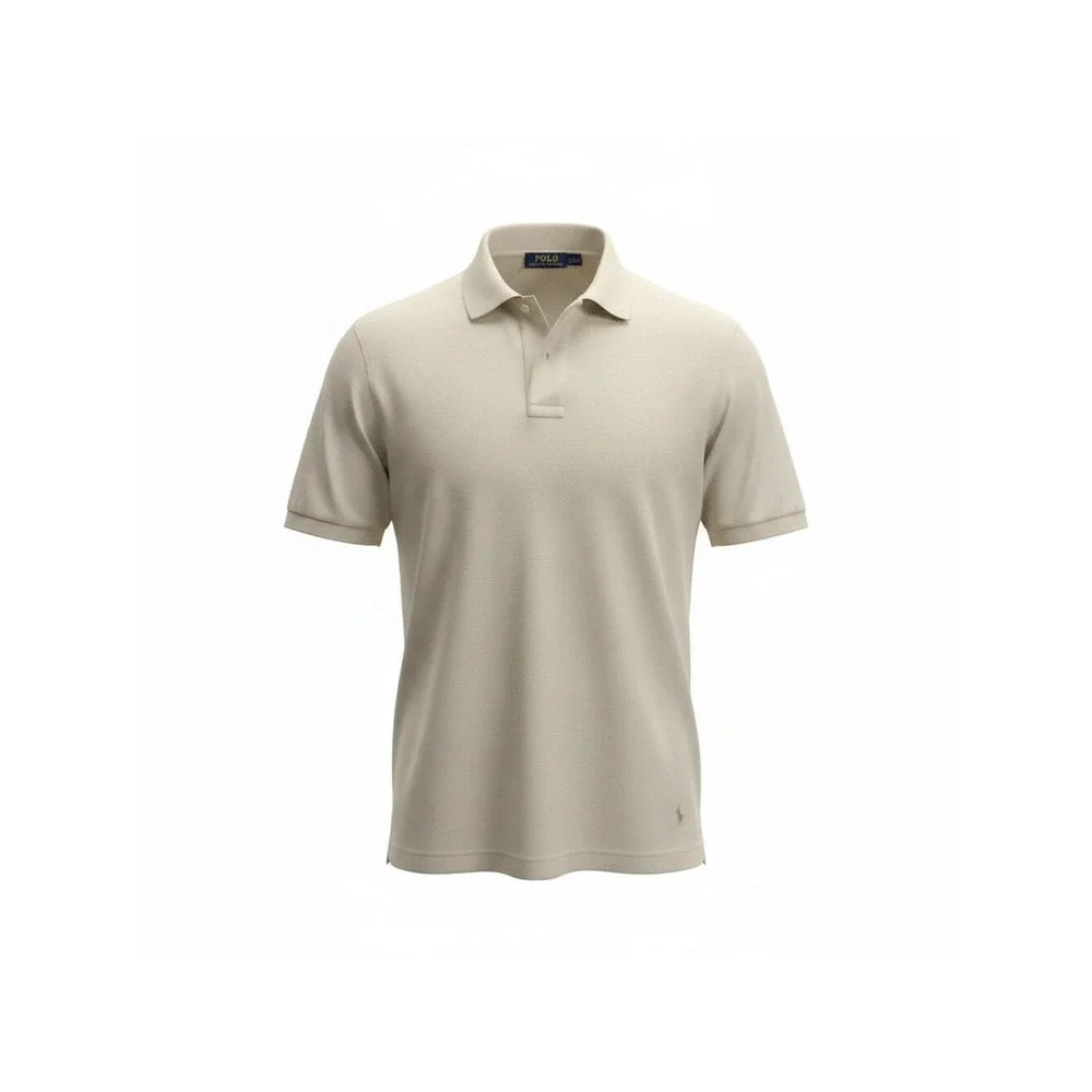 Polo Ralph Lauren Mens 4XLT Yellow Short Sleeve Classic Fit Pony Logo Polo Shirt